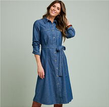 Denim Dress - LS665